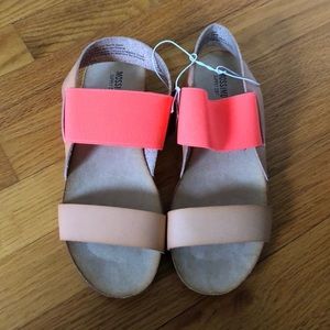 Neon Pink Sandals